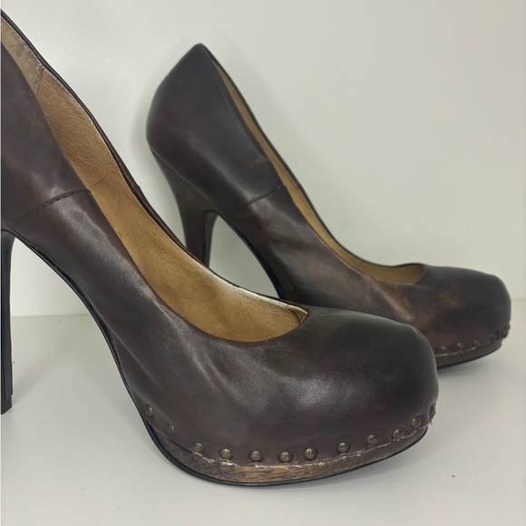 ALLSAINTS LEATHER HEELS - Picture 3 of 8